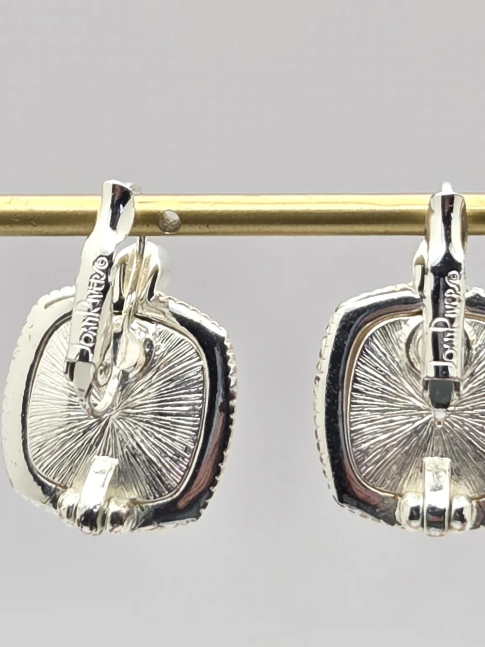 Vintage Joan Rivers Interchangeable Cabochon Leverback Earrings Set - 10 Pairs
